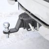 Фаркоп Toyota с нерж накладкой LAND CRUISER PRADO 150 с 2009 - съемный квадрат — изображение 3