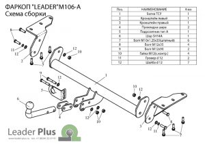 ТСУ для MITSUBISHI OUTLANDER 2002-2007
