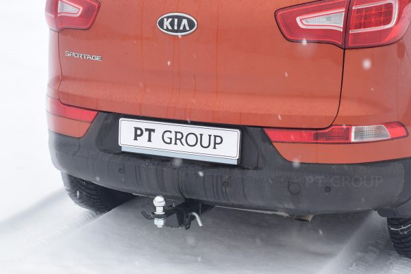 Фаркоп KIA Sportage 2010-2015 - съемный квадрат — изображение 6