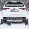 Фаркоп с накладкой из нерж. LEXUS NX с 2014 - съемный квадрат — изображение 6