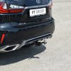 Фаркоп LEXUS RX (кроме Long) F-Sport 2015-19 - съемный квадрат — изображение 5