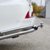 Фаркоп с накладкой из нерж. TOYOTA LC 200 с 2007 - съемный квадрат — изображение 5