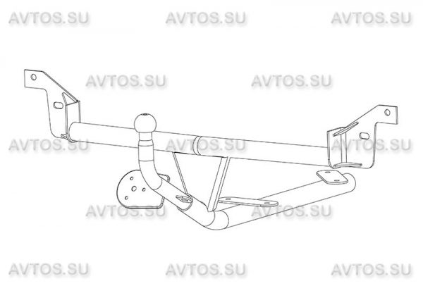 ТСУ AUDI 80 B4 (1991-1995) — изображение 2