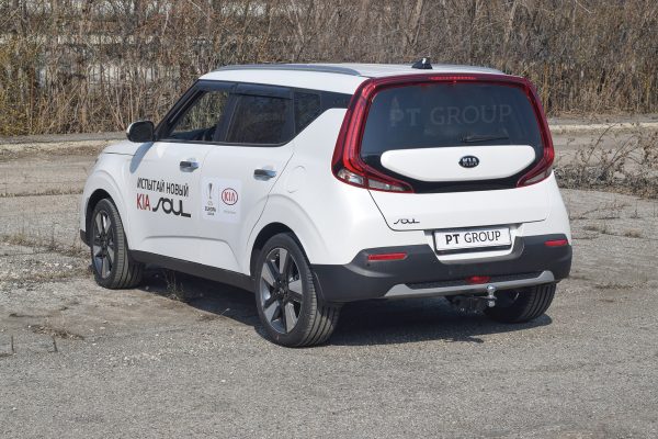 Фаркоп KIA Soul с 2019 г. - съемный квадрат — изображение 13
