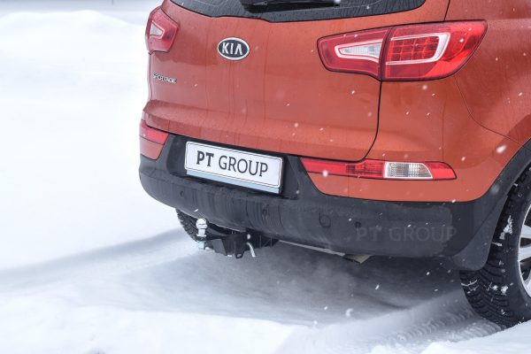 Фаркоп KIA Sportage 2010-2015 - съемный квадрат — изображение 7
