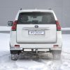 Фаркоп Toyota с нерж накладкой LAND CRUISER PRADO 150 с 2009 - съемный квадрат — изображение 4