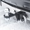 Фаркоп с накладкой из нерж. LEXUS NX с 2014 - съемный квадрат — изображение 3