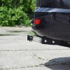 Фаркоп c накладкой из нерж. DW Hover H3 / H5 с 2010 - съемный квадрат — изображение 3